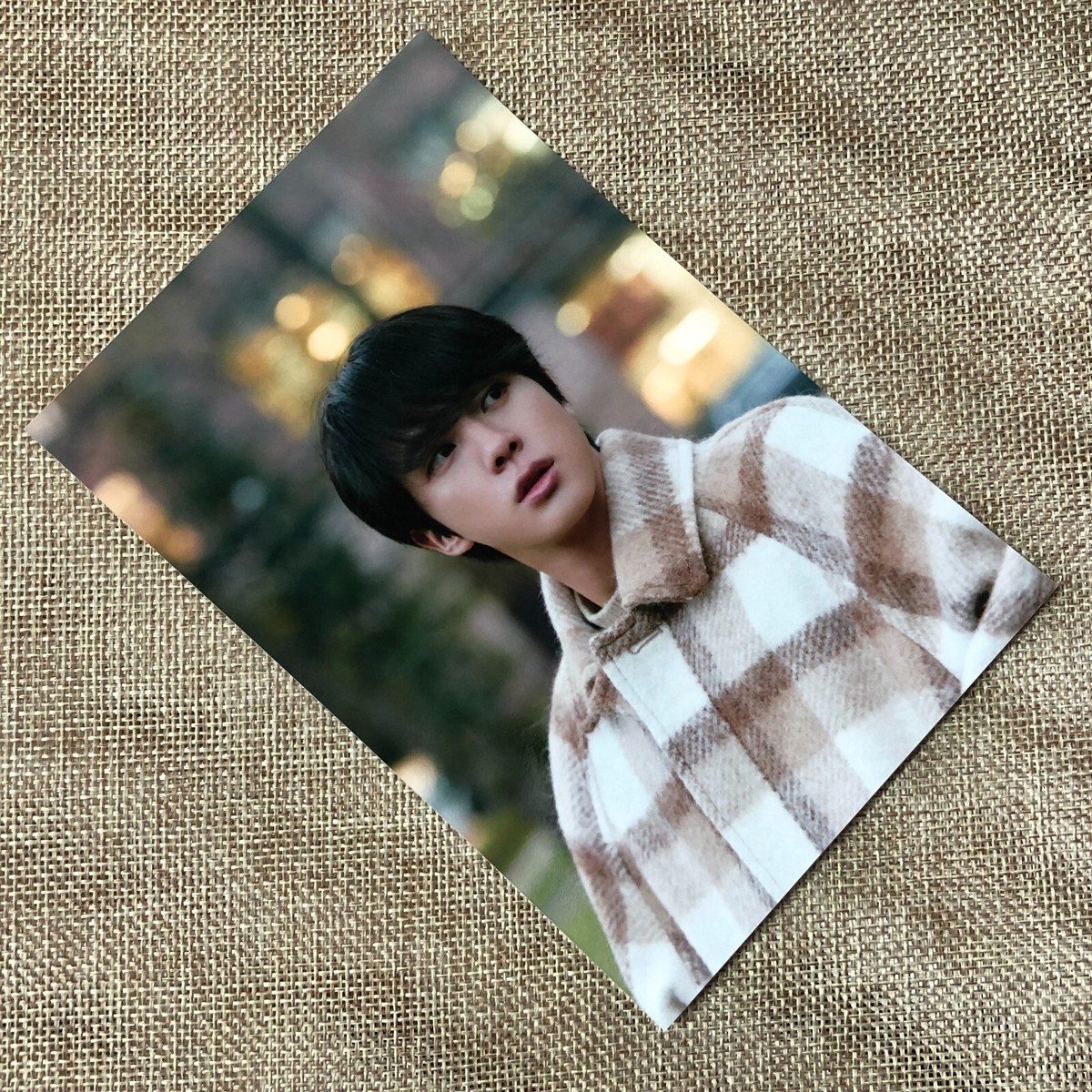 BTS JIN [ Winter Package 2020 ] Official Live Photo / New / Gift