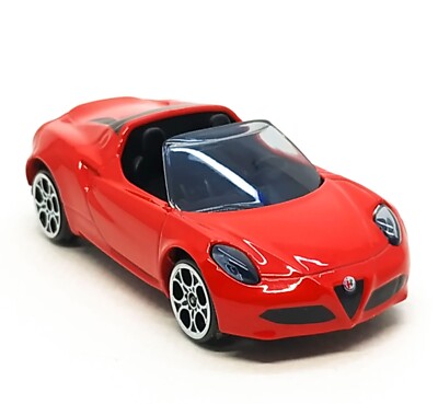 Majorette Alfa Romeo 4C Spider Red 1:57 (3