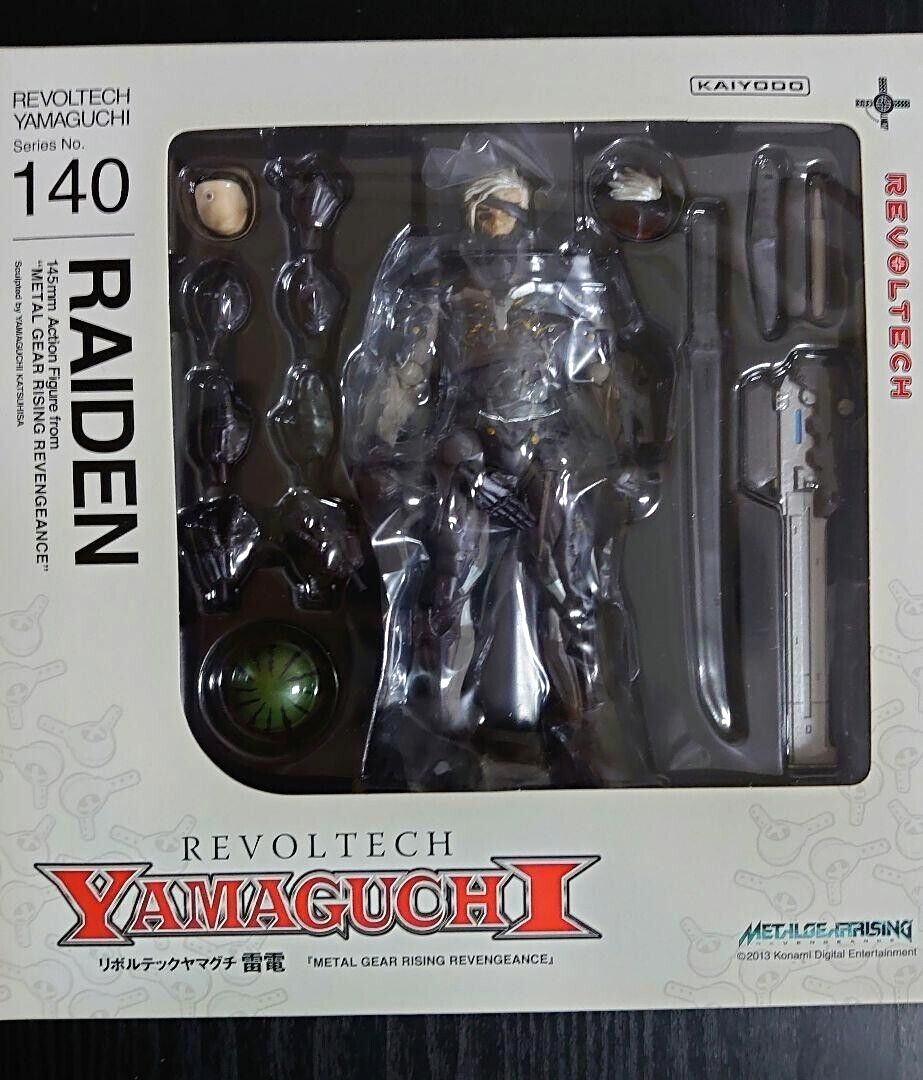 Revoltech Yamaguchi No.140 METAL GEAR RISING REVENGEANCE RAIDEN