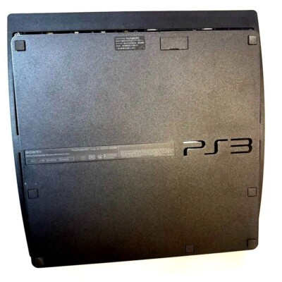 SONY PlayStation 3 PS3 CECH-2500A Black Console 160GB Box Very