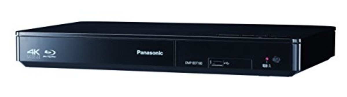 Panasonic Blu-ray Disc Player 4K DMP-BDT180-K 100V w/Tracking# New