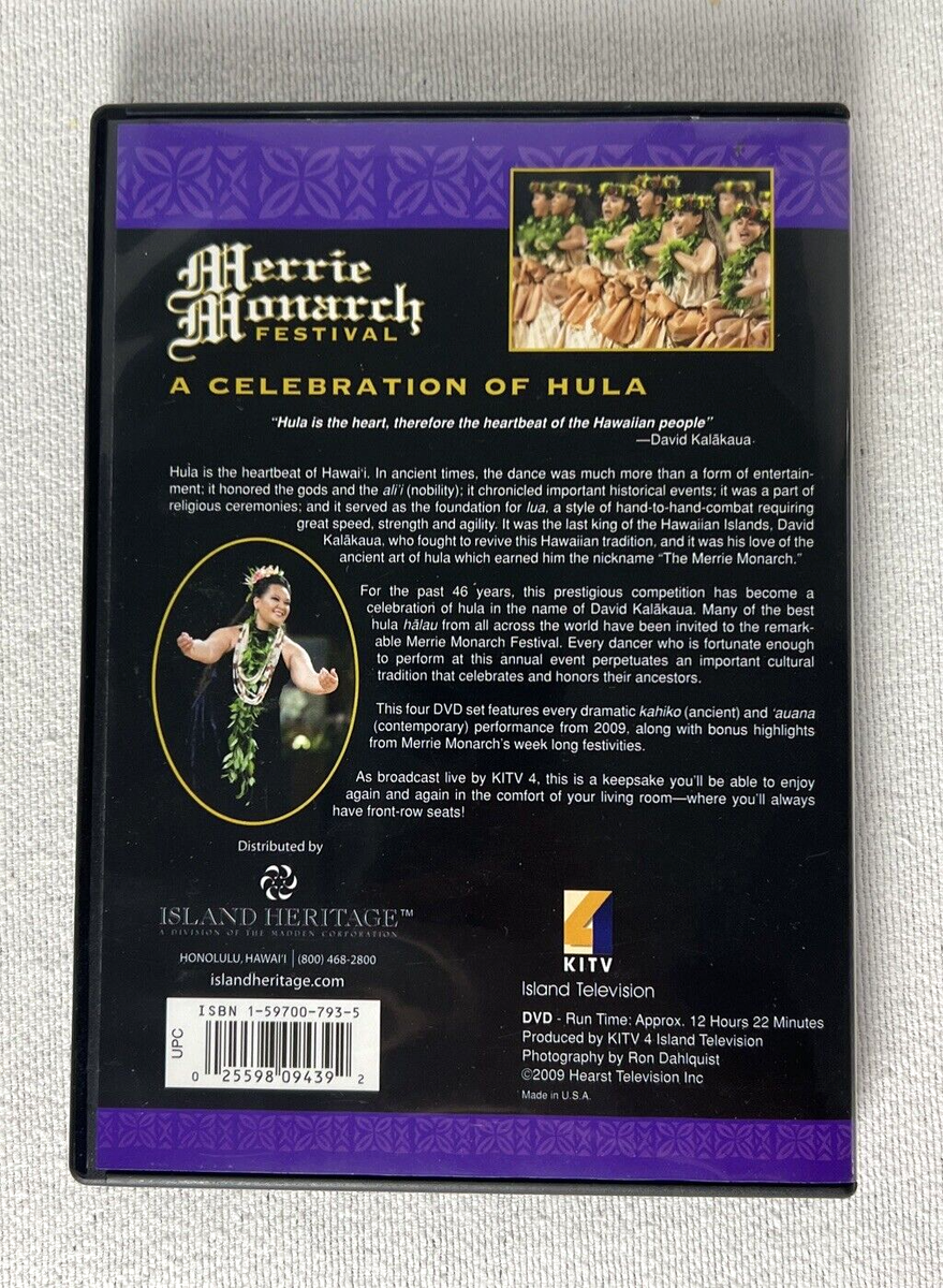 2009 Merrie Monarch Hula Dance Festival 46th Anniversary (4 DVD