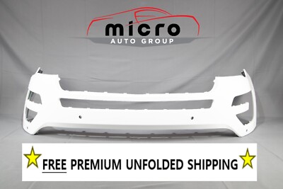 2016 2017 EXPLORER FRONT BUMPER OEM PAINTED OXFORD WHITE