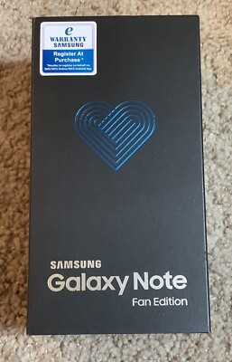 Samsung Galaxy Note FE SM-N935F/DS Black Onyx (Unlocked) BRAND NEW