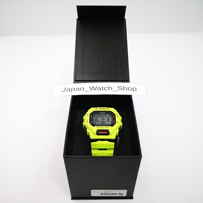 CASIO G-SHOCK G-SQUAD GBD-200-9JF Yellow Bluetooth Men's Watch New