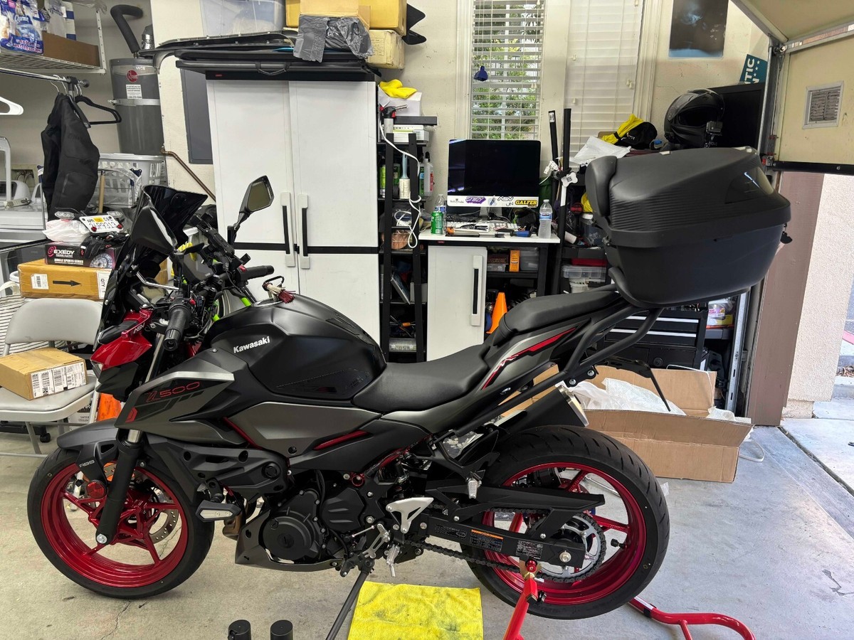 Heavy-duty Luggage Rack Kawasaki Z500 Ninja 500 Electric Z Plate