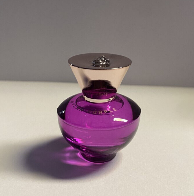 Versace Dylan Purple Eau De Parfum 5ml Miniature Bottle New | eBay