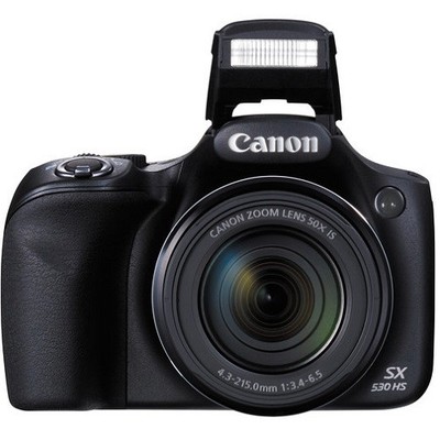 Canon PowerShot SX530 HS (9779B001) 16.0MP Digital Camera – Black