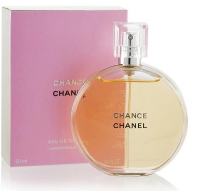 Chanel Chance Eau De Toilette for Women 100ml 3.4OZ New in Sealed
