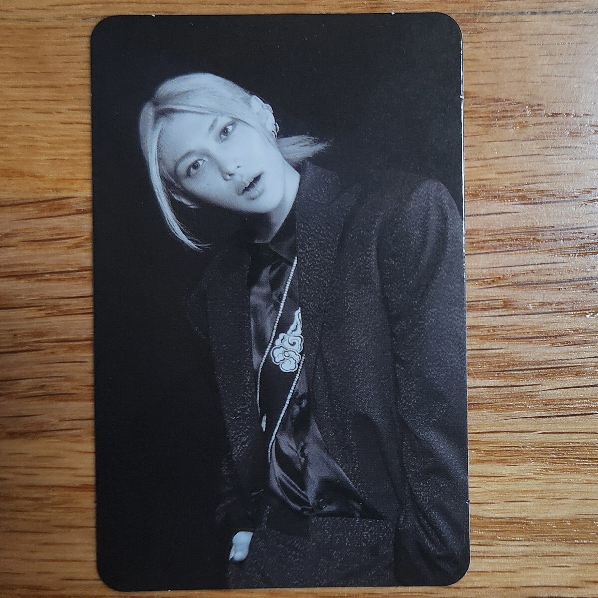 Felix Official Monochrome Photocard Stray Kids Hop Accordion Ver