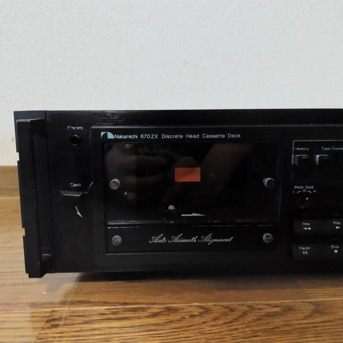 ナカミチ670ZX 3ヘッドカセットデッキ Nakamichi 670 ZX 3-Head Auto