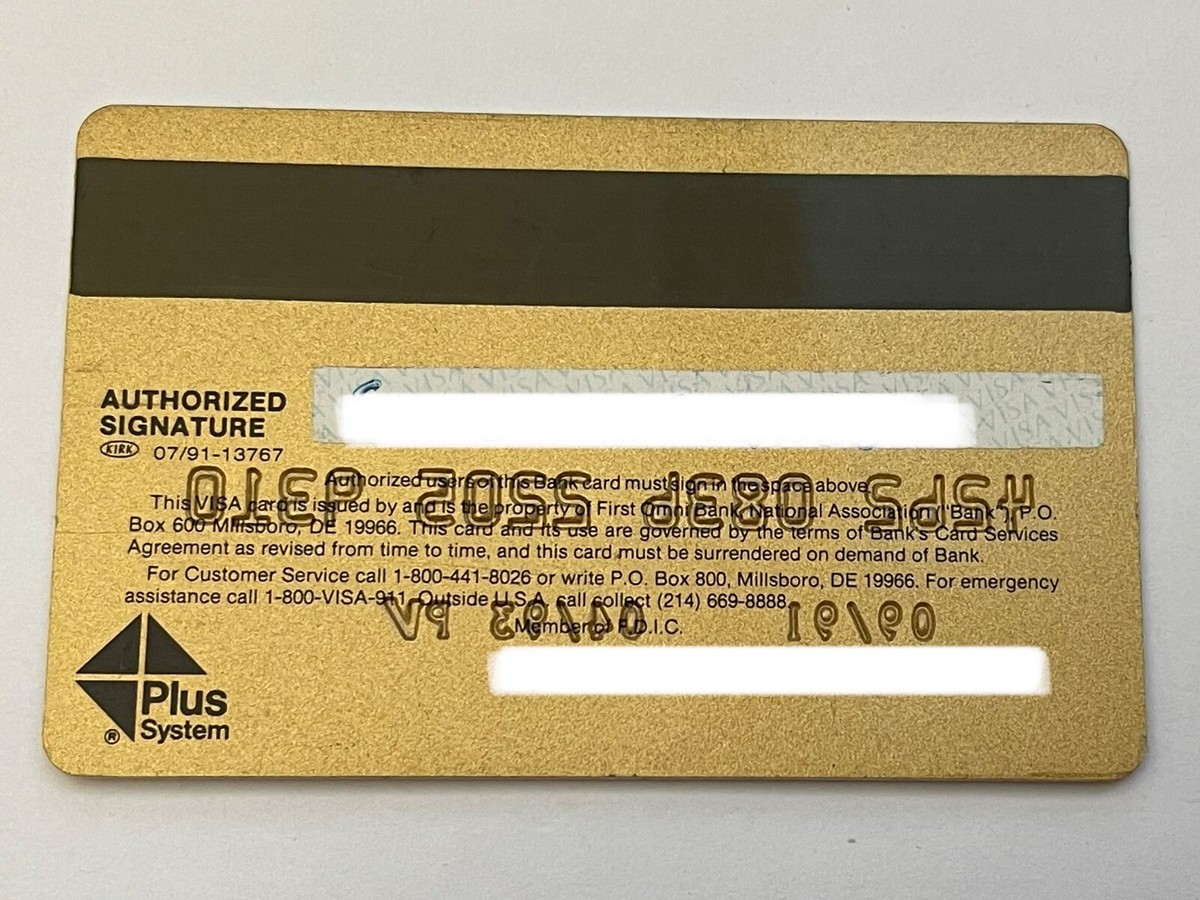 CHAMEX GOLD CARD OBOBANK 1990年発行 CHAMEX GOLD CARD OBOBANK 1990