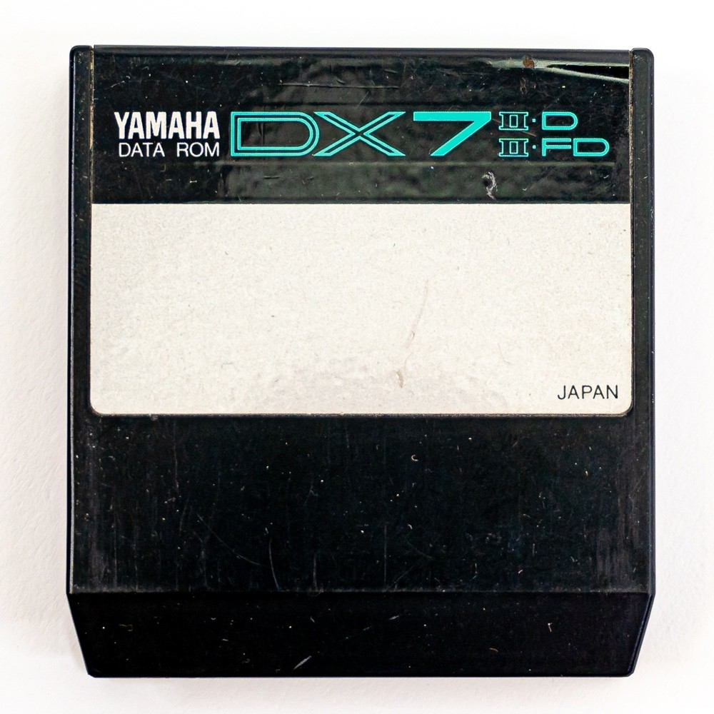 ROM 1 & 2 」DATA CARTRIDGE for DX7 Yamaha DX7 DX Data RAM