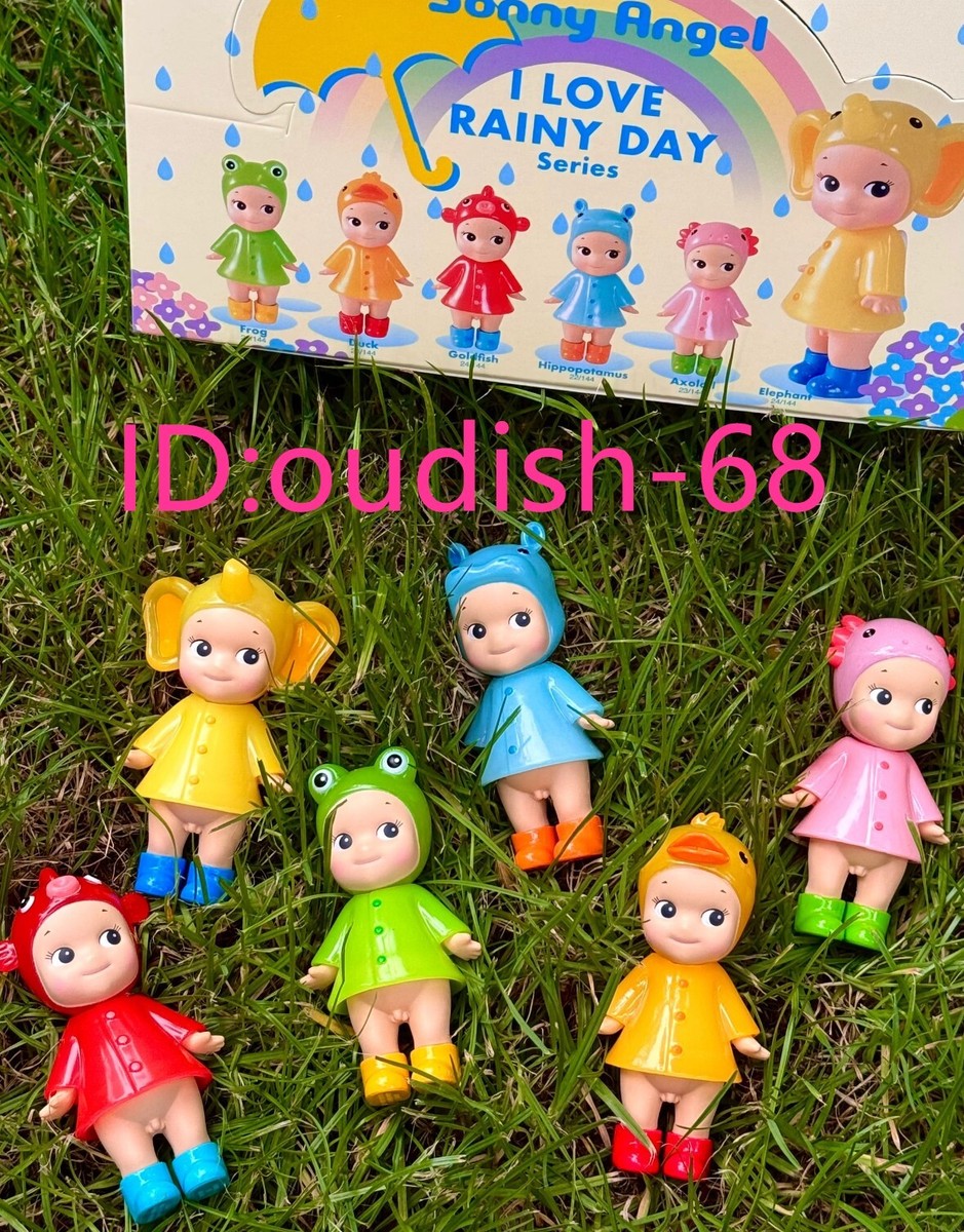 6pcs - Authentic Sonny Angel I Love Rainy Day Mini Figure Designer