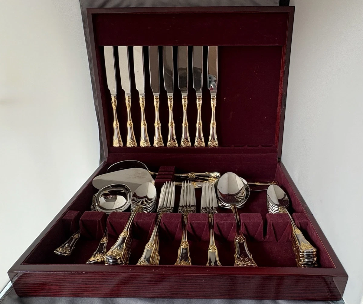 royal albert old country roses flatware products for sale | eBay