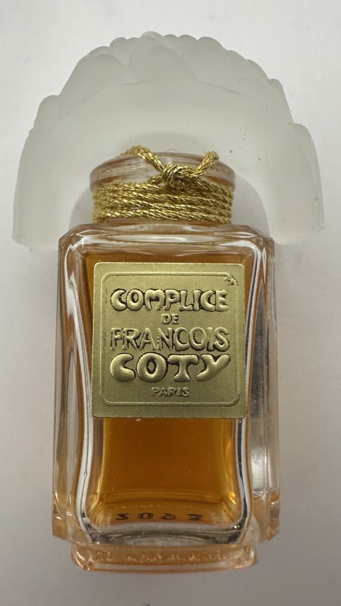 Vintage Coty Complice de Francois Paris Perfume 0.25 fl oz NEW IN