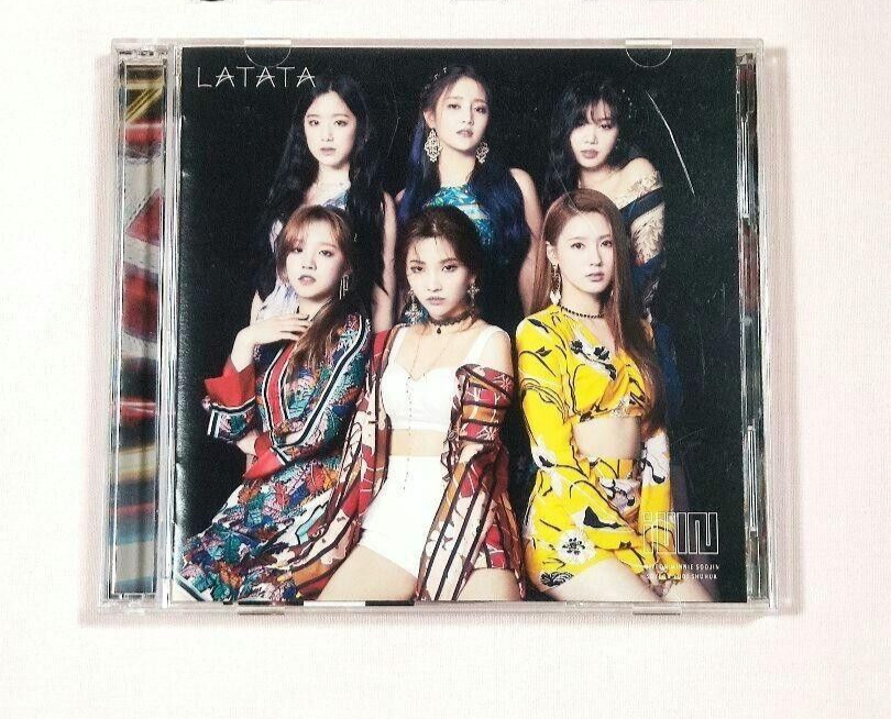 G)I-DLE LATATA Japanese ver First Limited Edition Type A CD DVD