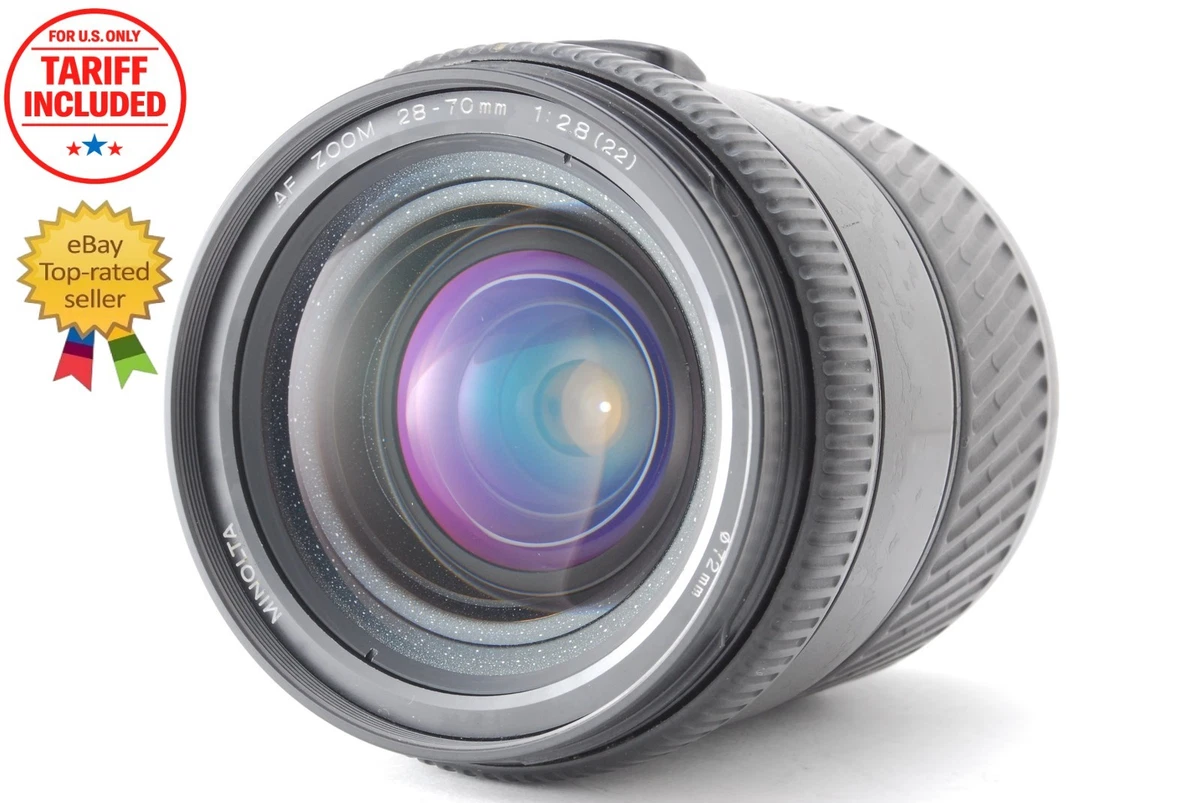 Minolta f/2.8 Camera Lenses 28-70mm Focal for sale - eBay