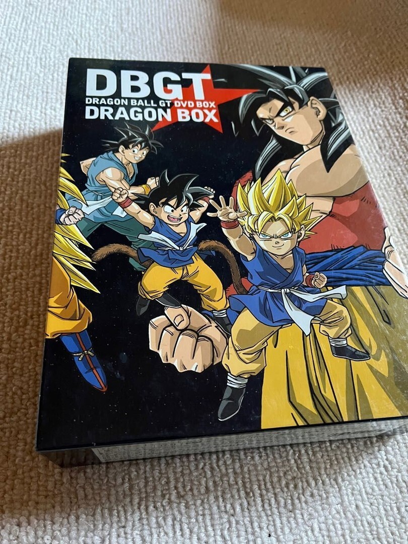 DRAGON BALL GT DRAGON BOX DBGT DVD BOX w/Dragon Rader & Anime Book
