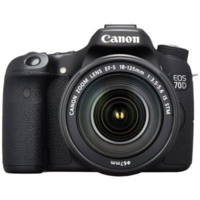USED Canon EOS 70D with EF-S 18-135mm IS STM Excellent FREE