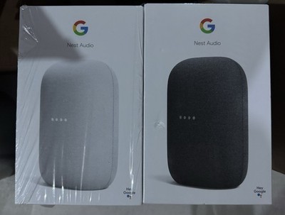 SEALED Google Nest BUNDLE 2X AUDIO NEW GREAT DEAL NEW FAST