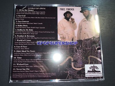 Face Forever Album World of Crime CD Booklet Great OOP Rare New