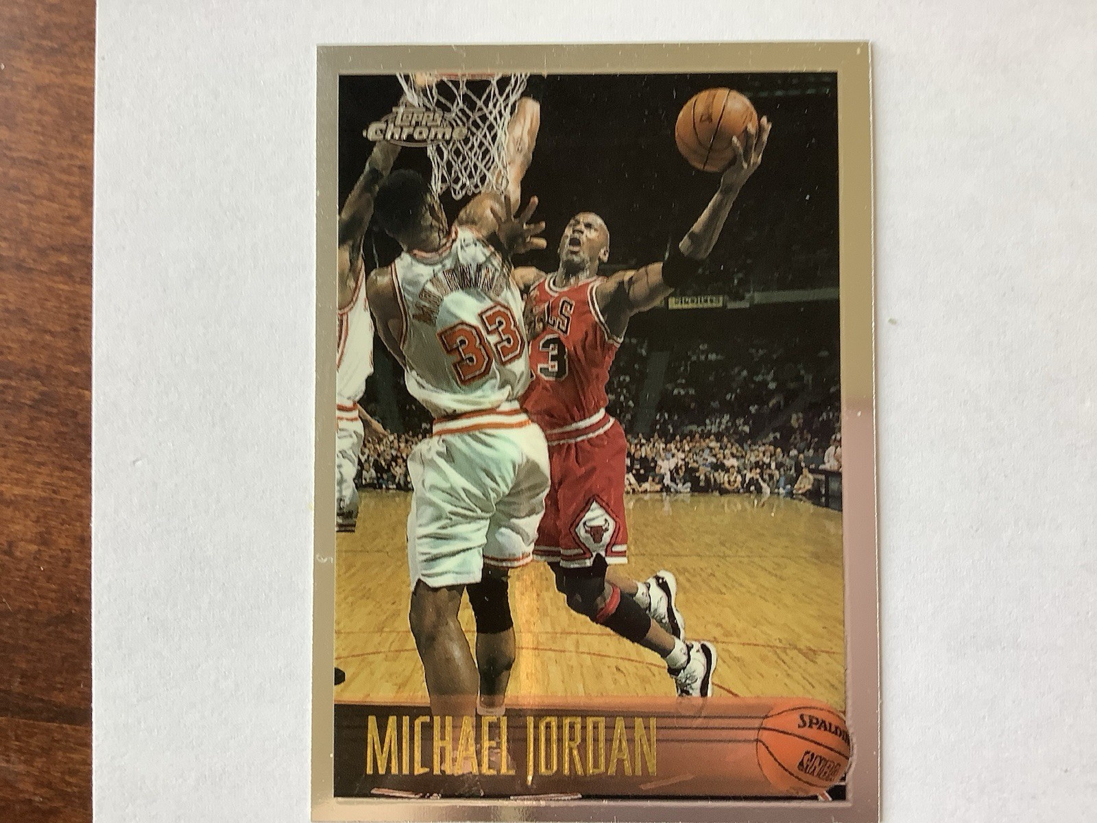 Michael Jordan 1996 Topps Chrome #139 Base Price Guide - Sports