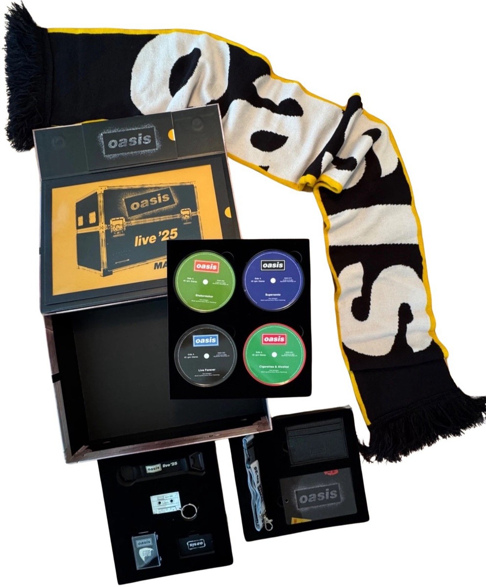 Oasis Live 25 VIP Limited Edition Box Set Heaton Park New Sealed