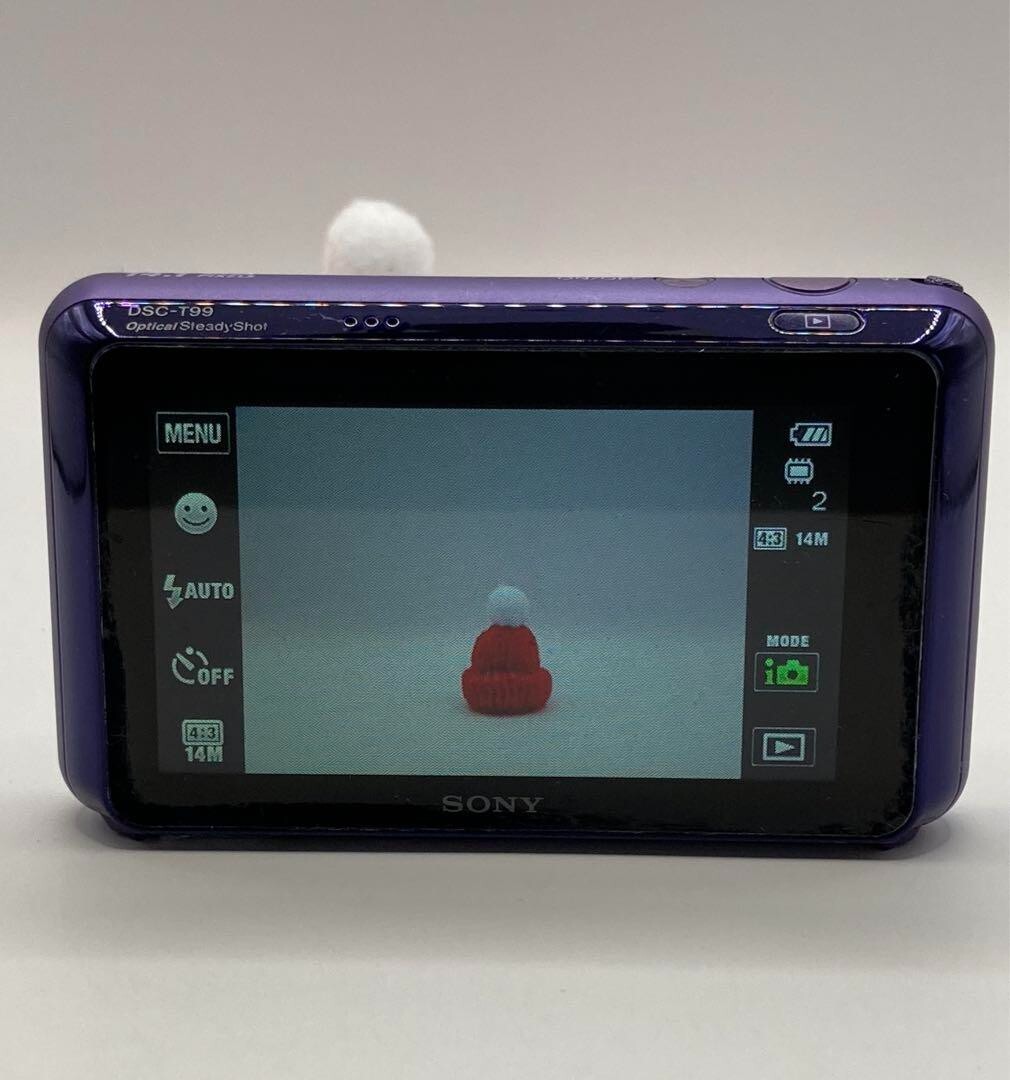 Sony T Series DSC-T99/B 14.1Megapixel DSC Camera with Super HAD