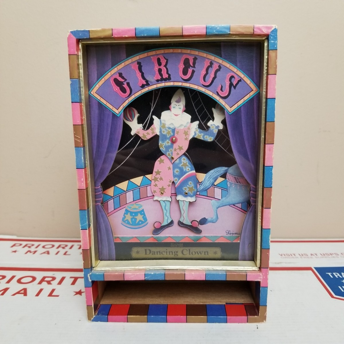 Vintage 1977 Pierrot de Pierre Koji Murai Circus Dancing Clown