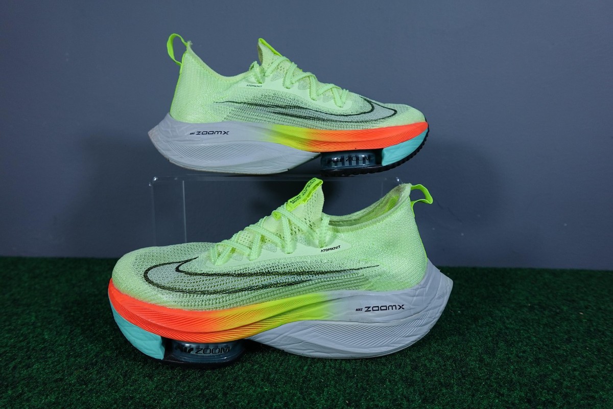 Nike Air Zoom Alphafly NEXT% Shoes Mens Size 6.5 Volt Orange