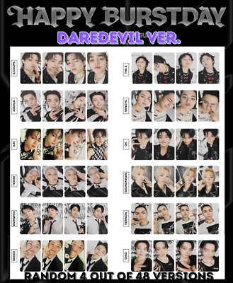 SEVENTEEN HAPPY BURSTDAY DAREDEVIL ver. 5th Album 4 Out of 48