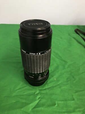 SIGMA ZOOM-K III 1:3.5-4.5 f=75-210mm Multi Coated Lens 52mm for