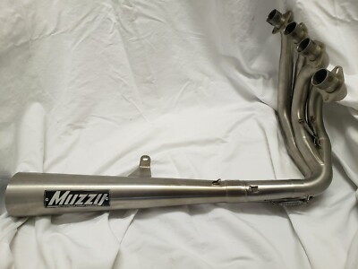06-24 Ninja Zx14 Zx14r Muzzy Full Exhaust System Sidewinder Pro