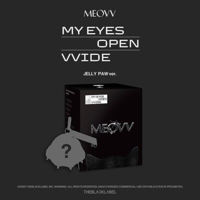 MEOVV [MY EYES OPEN VVIDE] 1st EP Album JELLY PAW Ver/QR Card+