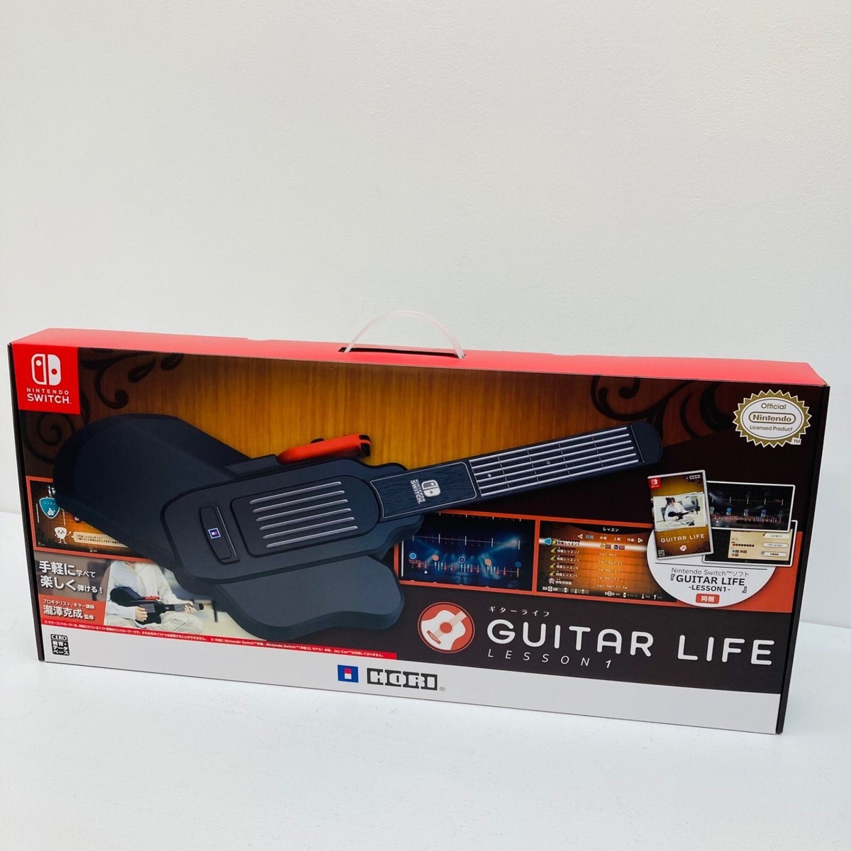 HORI Nintendo Switch Guitar Life Lesson 1 NSW-509 Dedicated