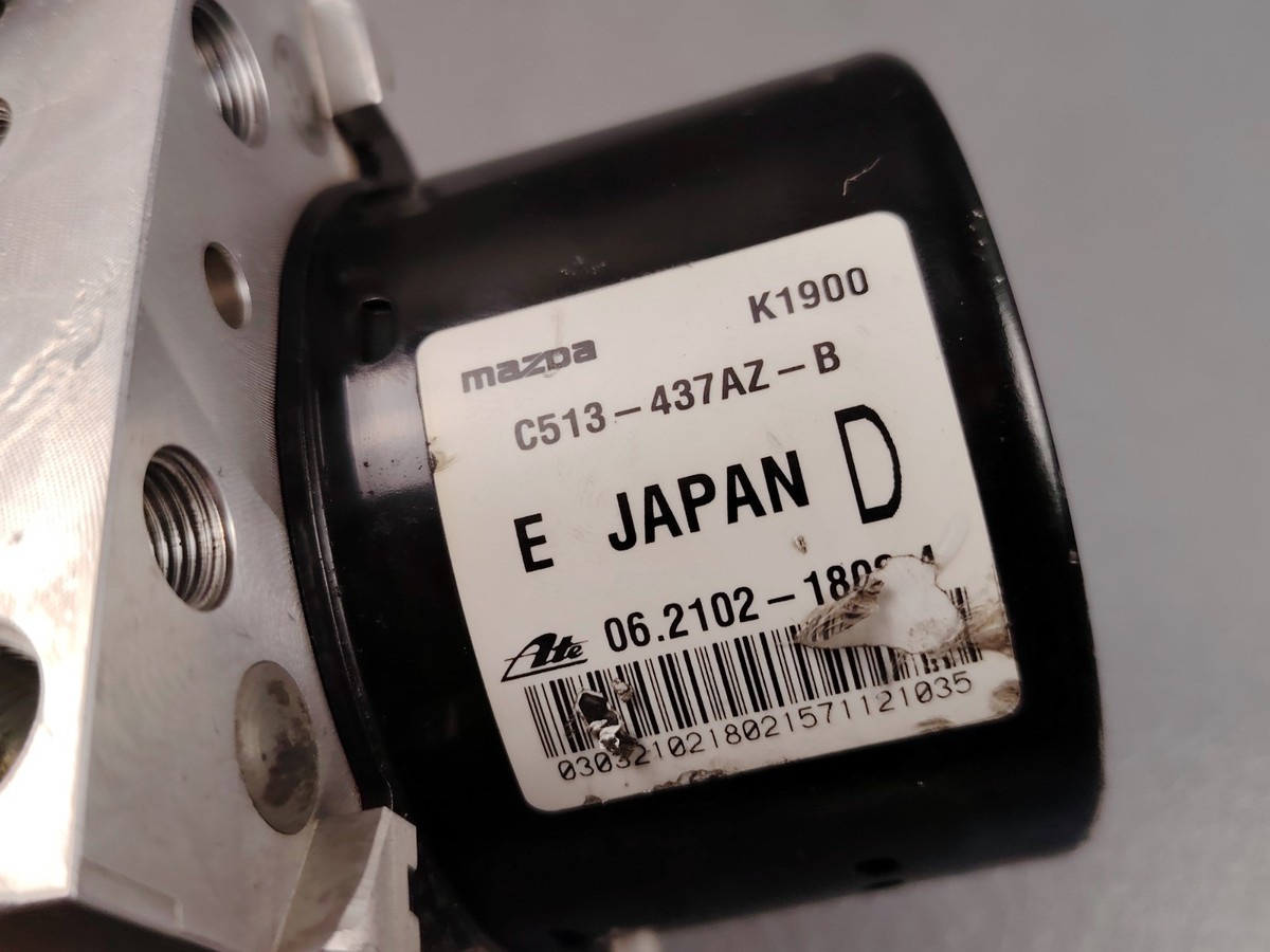 MAZDA 5 2.5L SPORTS ANTI LOCK BRAKE ACTUATOR PUMP C513437AZB