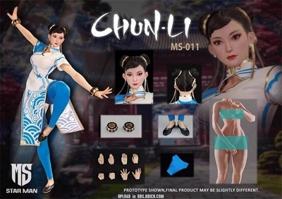 New STAR MAN MS-011 1/6 Female Fighter Chun-Li 12