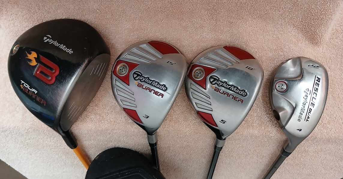 TZ GOLF - TaylorMade TOUR Burner B 8.5* Driver, Burner 3, 5, 4H S