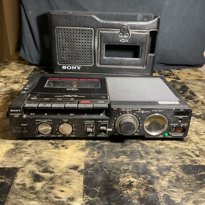 Sony TCM-5000EV 3 head Pressman Profession Portable Mono Voice