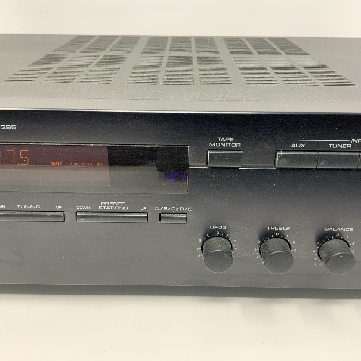 Yamaha RX-385 Natural Sound Receiver AV Home Theater Cinema Stereo