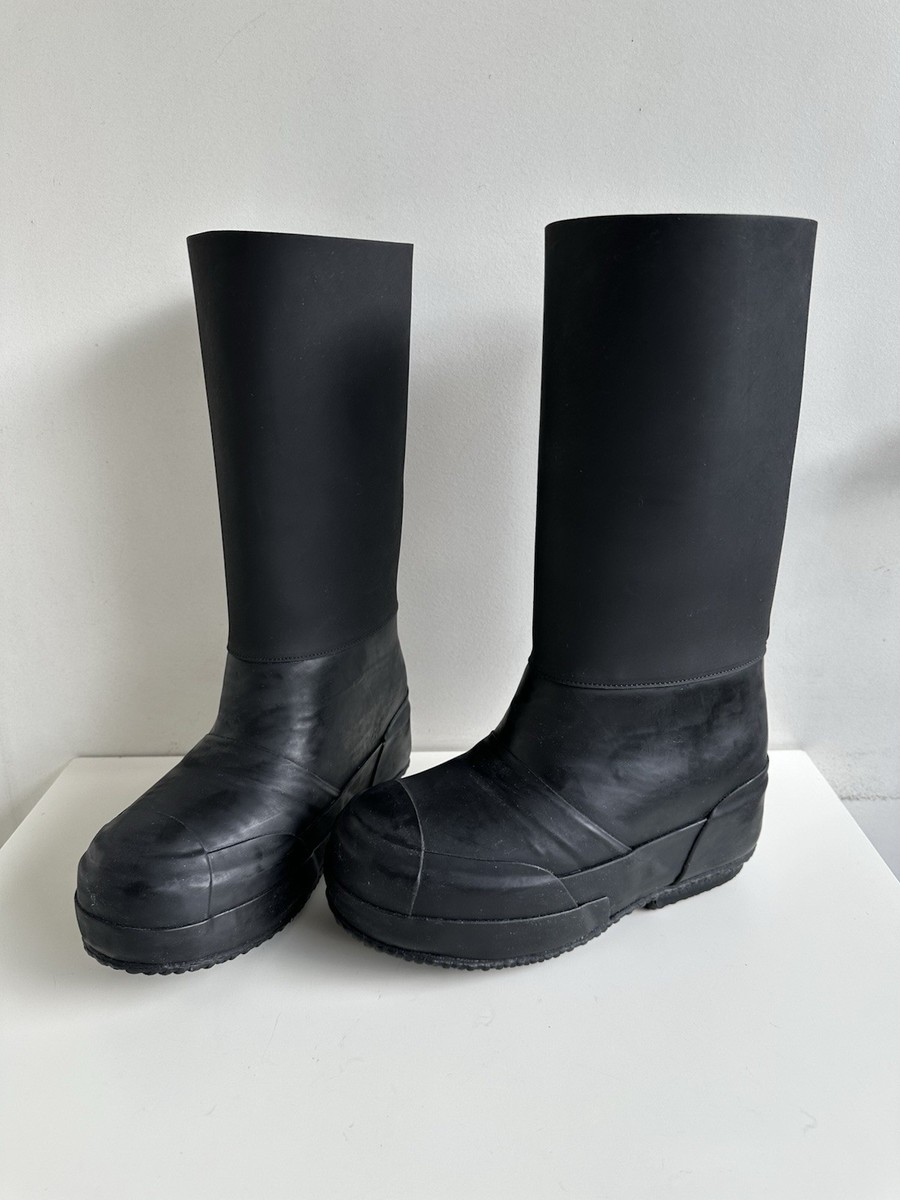 Celine Planet Rubber Boots sz 37 Pre-Fall 2018 Phoebe Philo RARE
