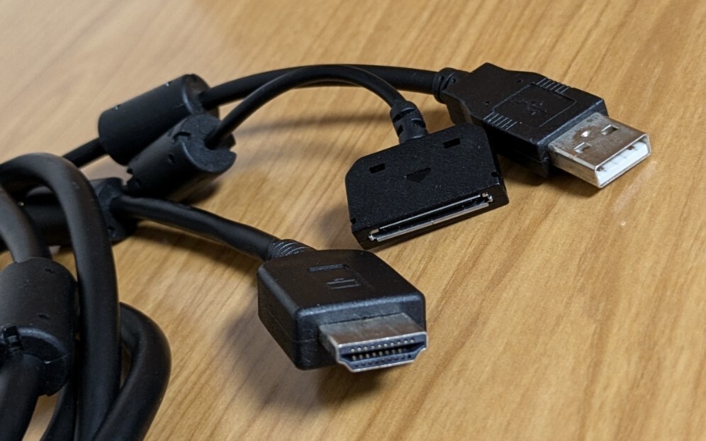 Wacom Cintiq 13HD ACK-40706 3 in 1 Cable for DTK1300 DTK1301