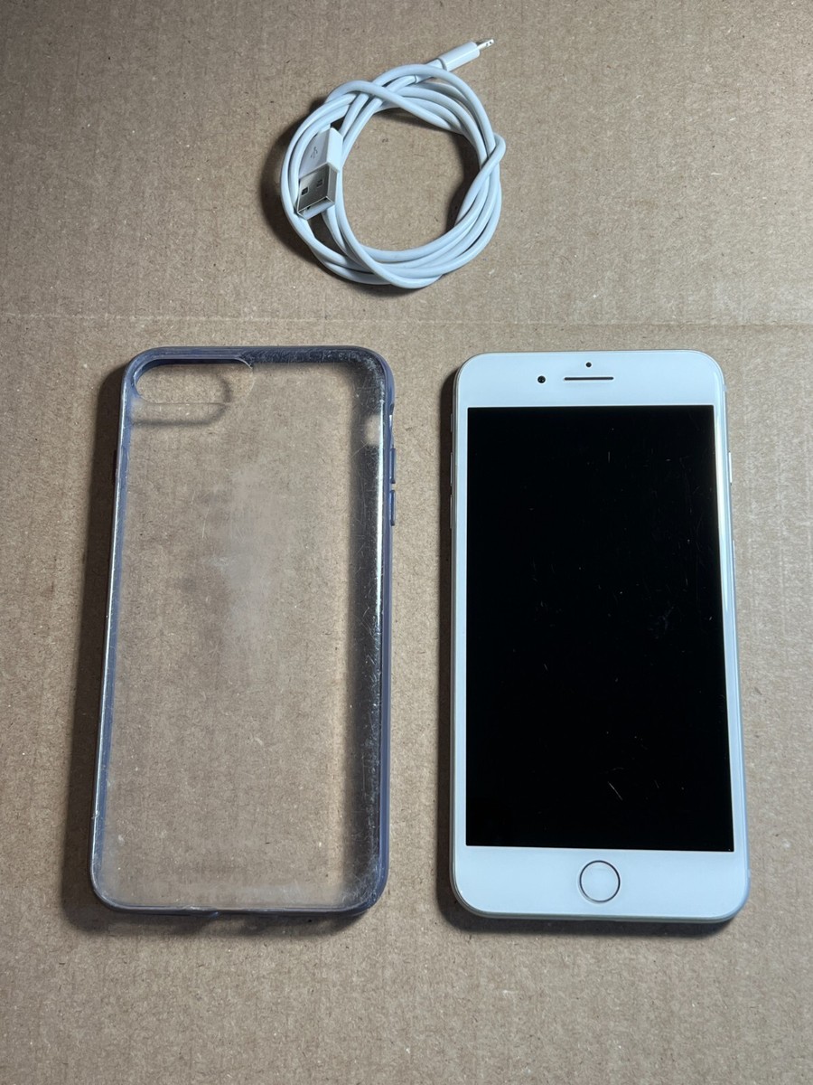 Apple iPhone 8 plus 256GB Silver Unlocked Smartphone (A1864) READ