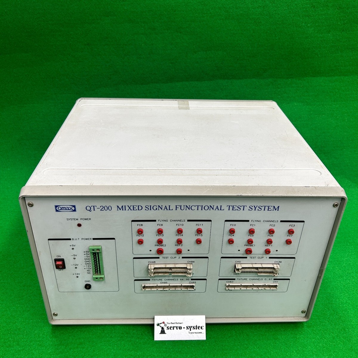 QMAX MIXED SIGNAL FUNCTIONAL TEST SYSTEM QT-200 (USED) DHL INT'L