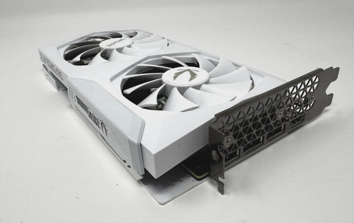 ZOTAC GAMING GeForce RTX 3060 Ti AMP White Edition LHR 8GB GDDR6