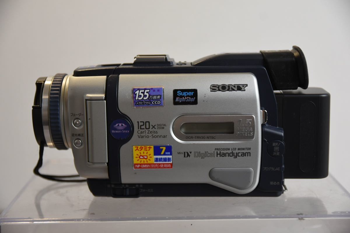 Sony Handycam DCR-TRV30 Camcorder Record Transfer Mini DV Tapes