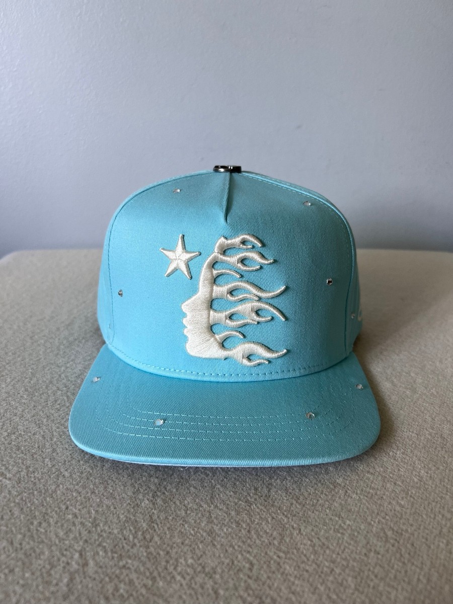 Hellstar OG Logo Snapback Hat - Blue Rhinestone - NEW | eBay