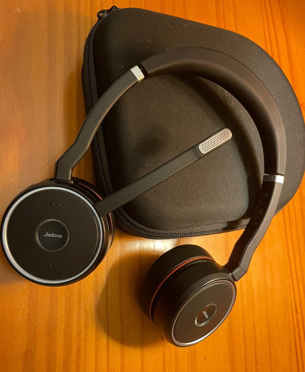 Jabra Evolve 75 Wireless Bluetooth Headset (model # HSC040W