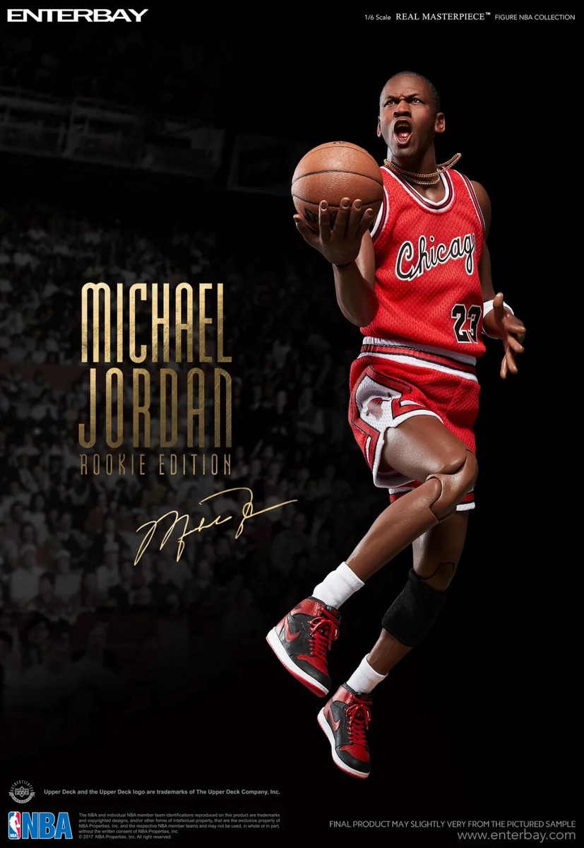 Enterbay NBA Michael Jordan Rookie Limited Edition 1/6 Figure
